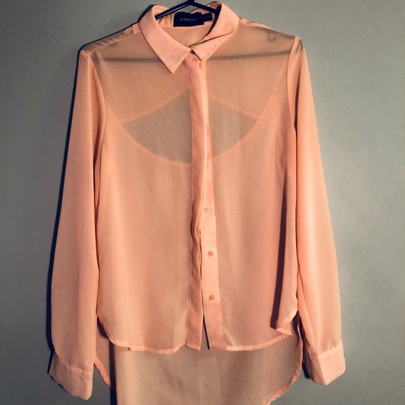 Mink Pink Soft Pink Blouse - Picture 5 of 6